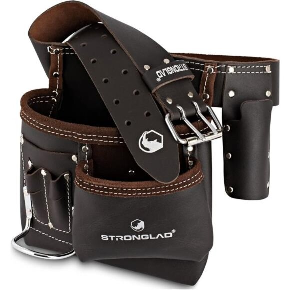 Tool Belt - Carpenter Tool Belt - Electrician Tool Belt, Electrician Tool Pouch - Picture 1 of 7
